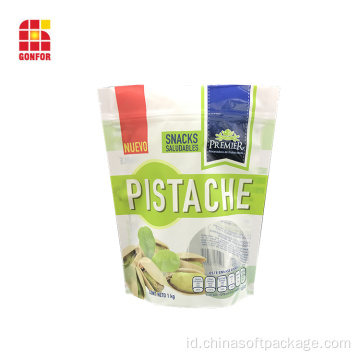 Moisture Proof Plastic Stand Up Pouch Dengan Zipper